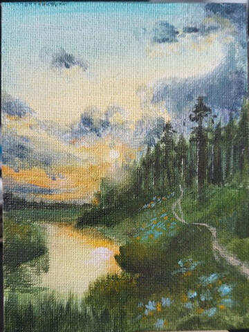 Nature Painting - Acrylics